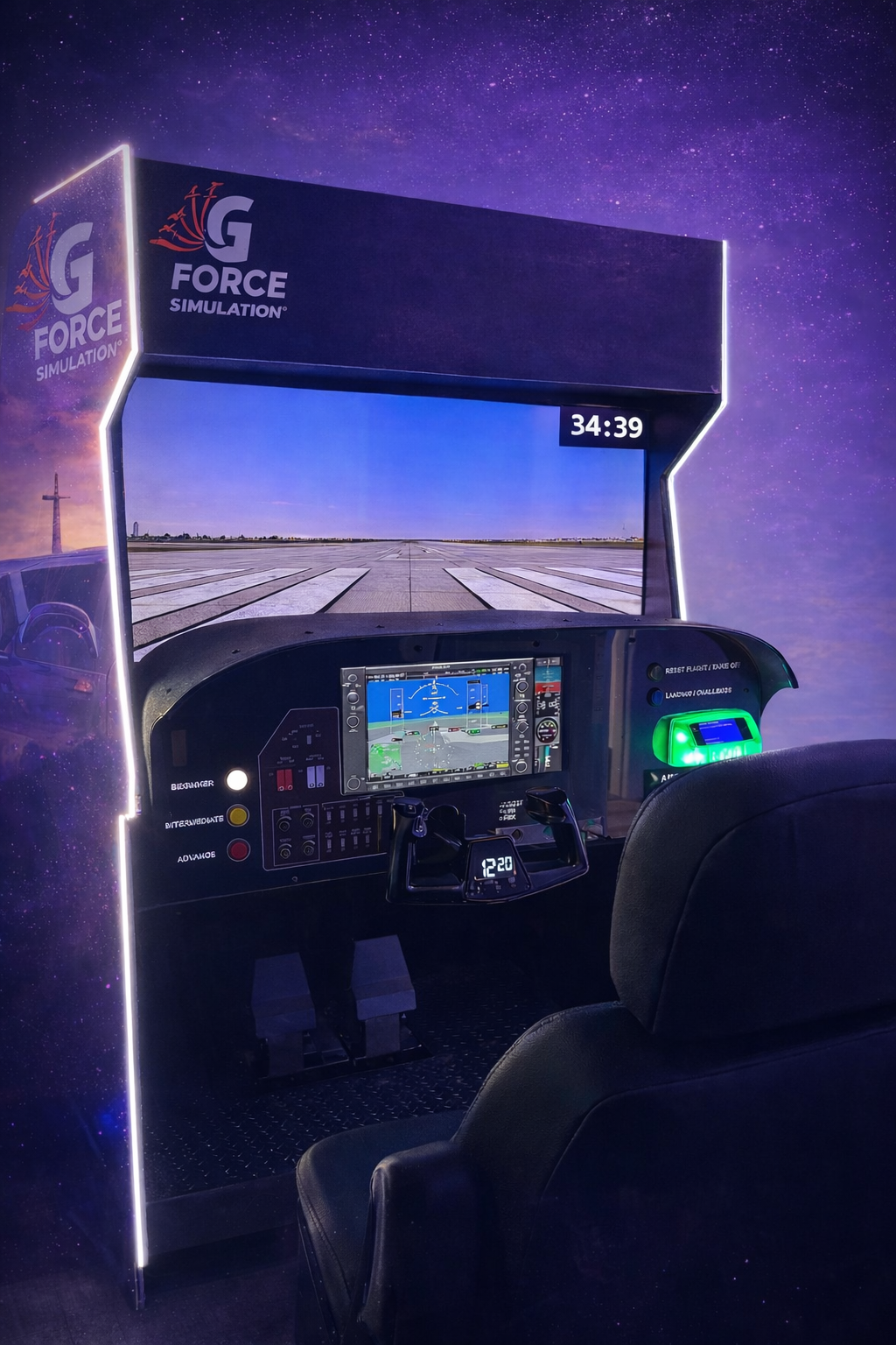 Cessna 172 arcade simulator