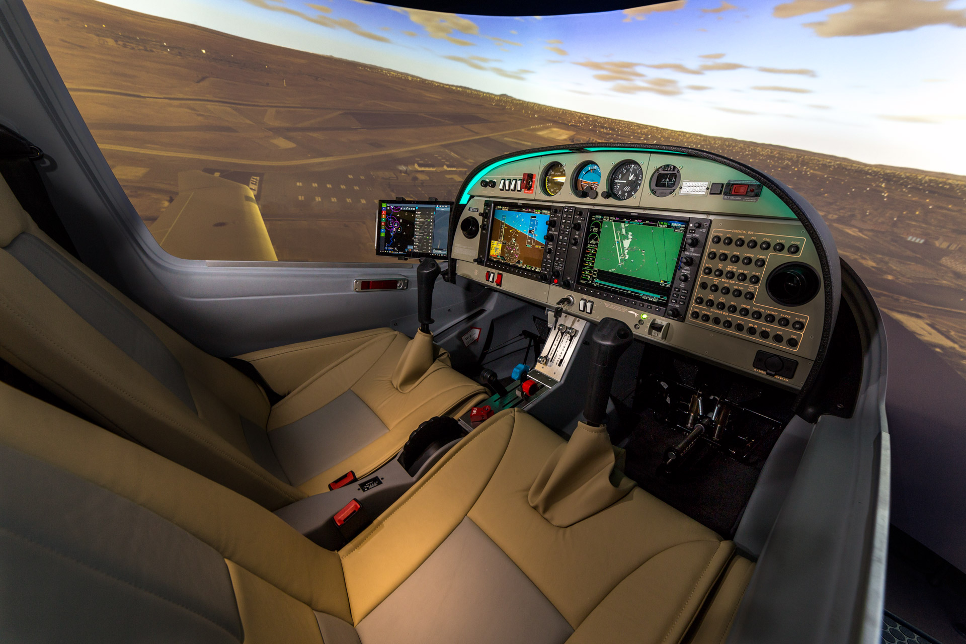 Diamond DA40 simulator