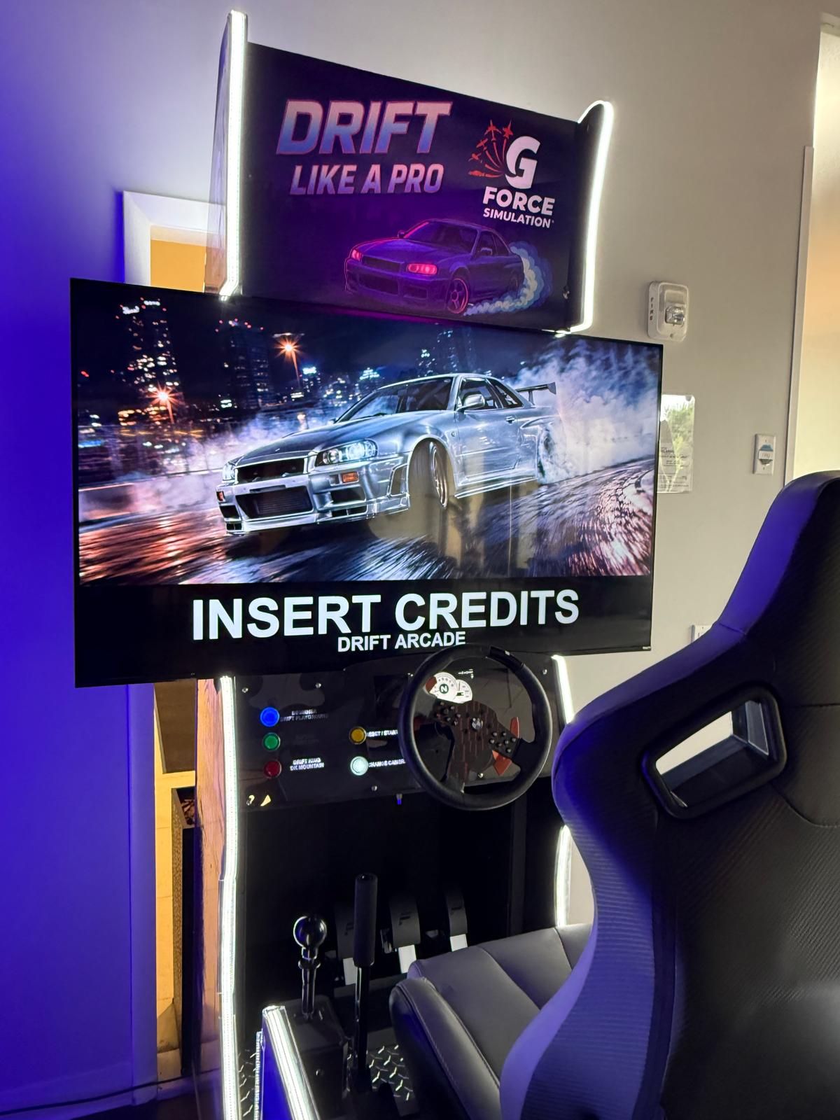 Drift arcade simulator