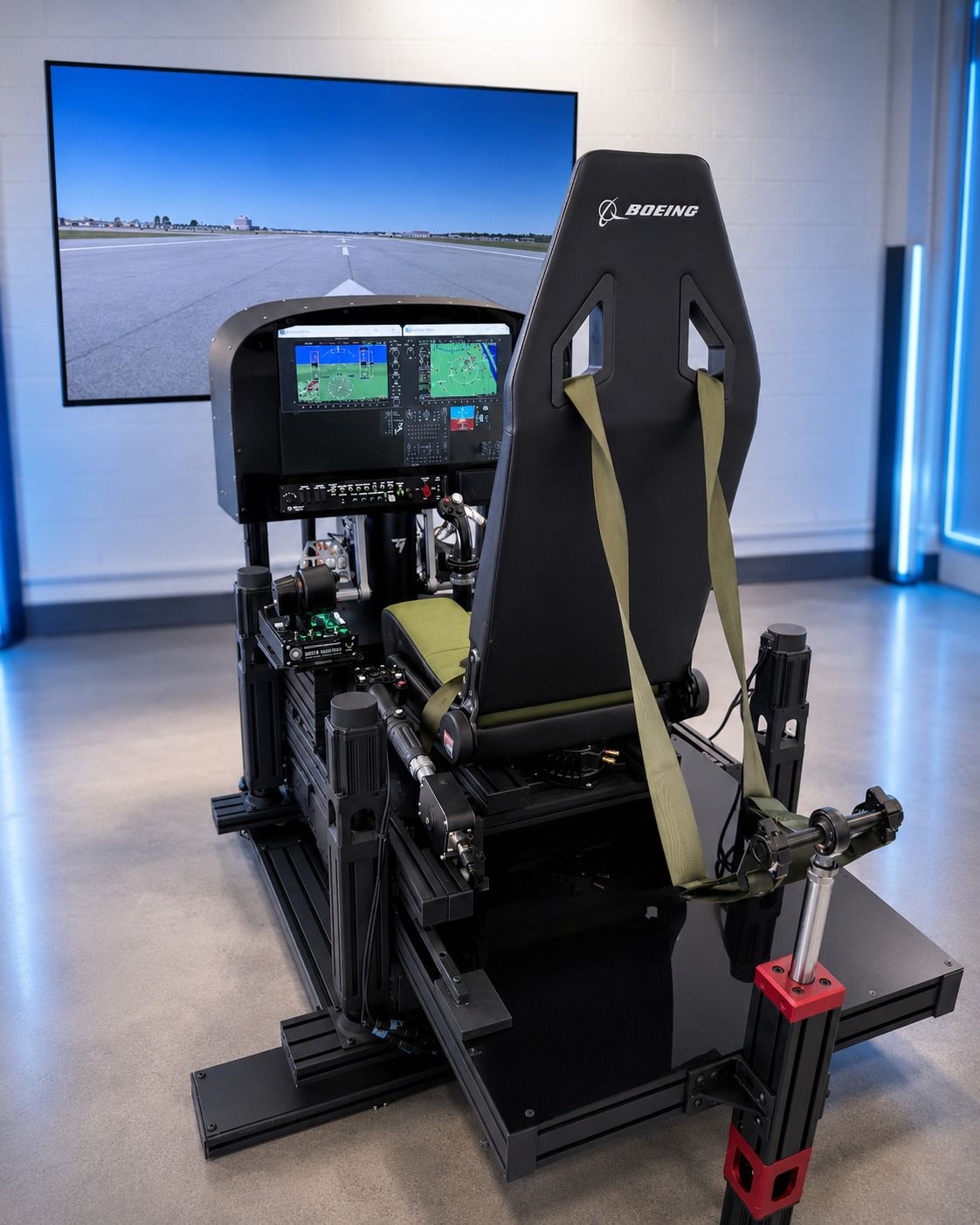 Motion flight simulator