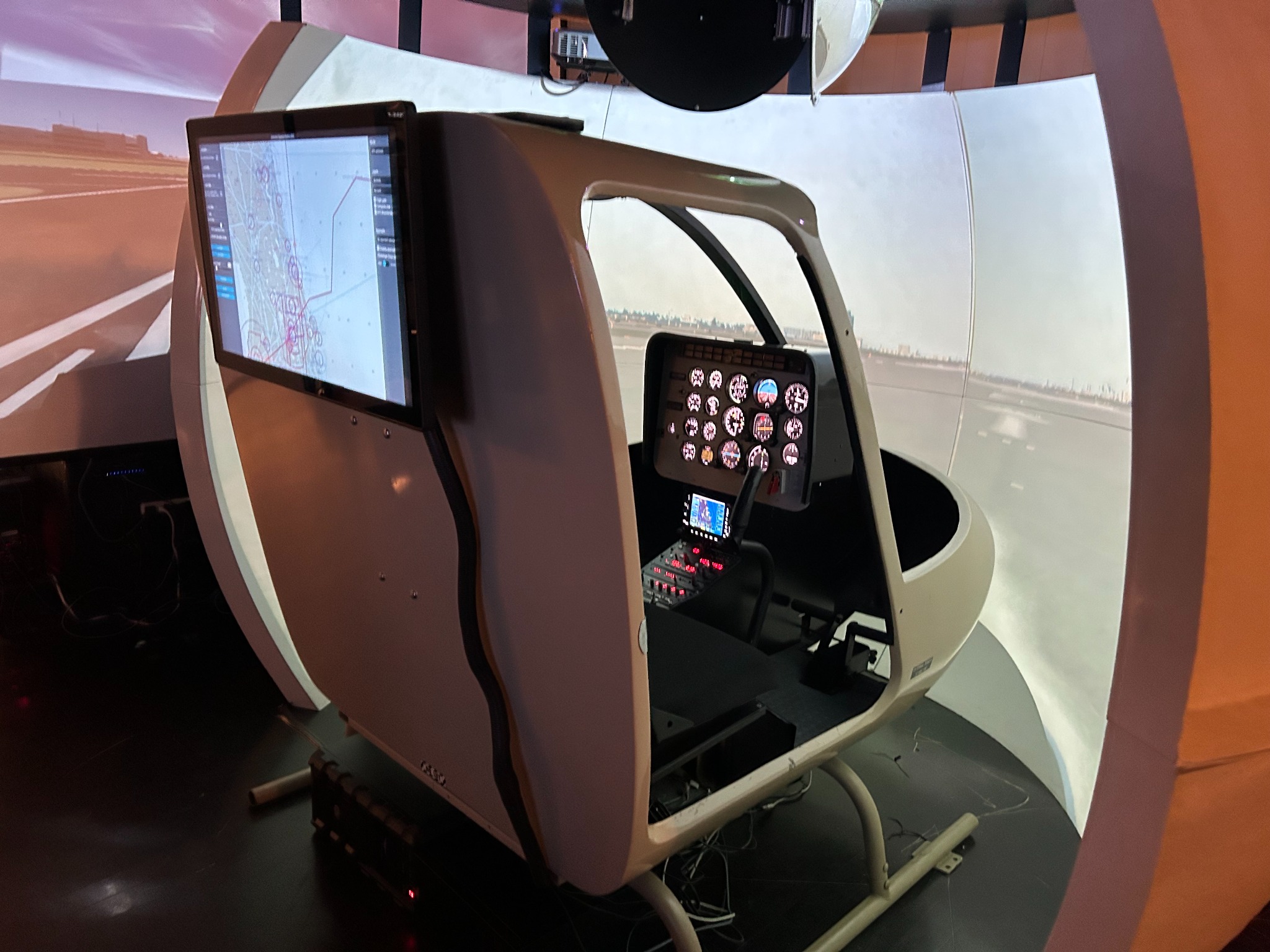 Helicopter simulator